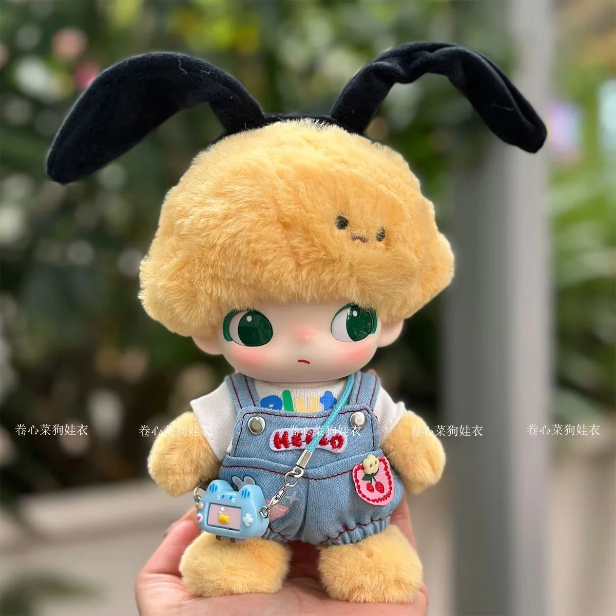 15/16/17 cm Dimoo Serie Vinyl Sleutelhanger Blind Box Pop Kleding Set Leuke Algemene Visser Hoed collectie Ornament Gift