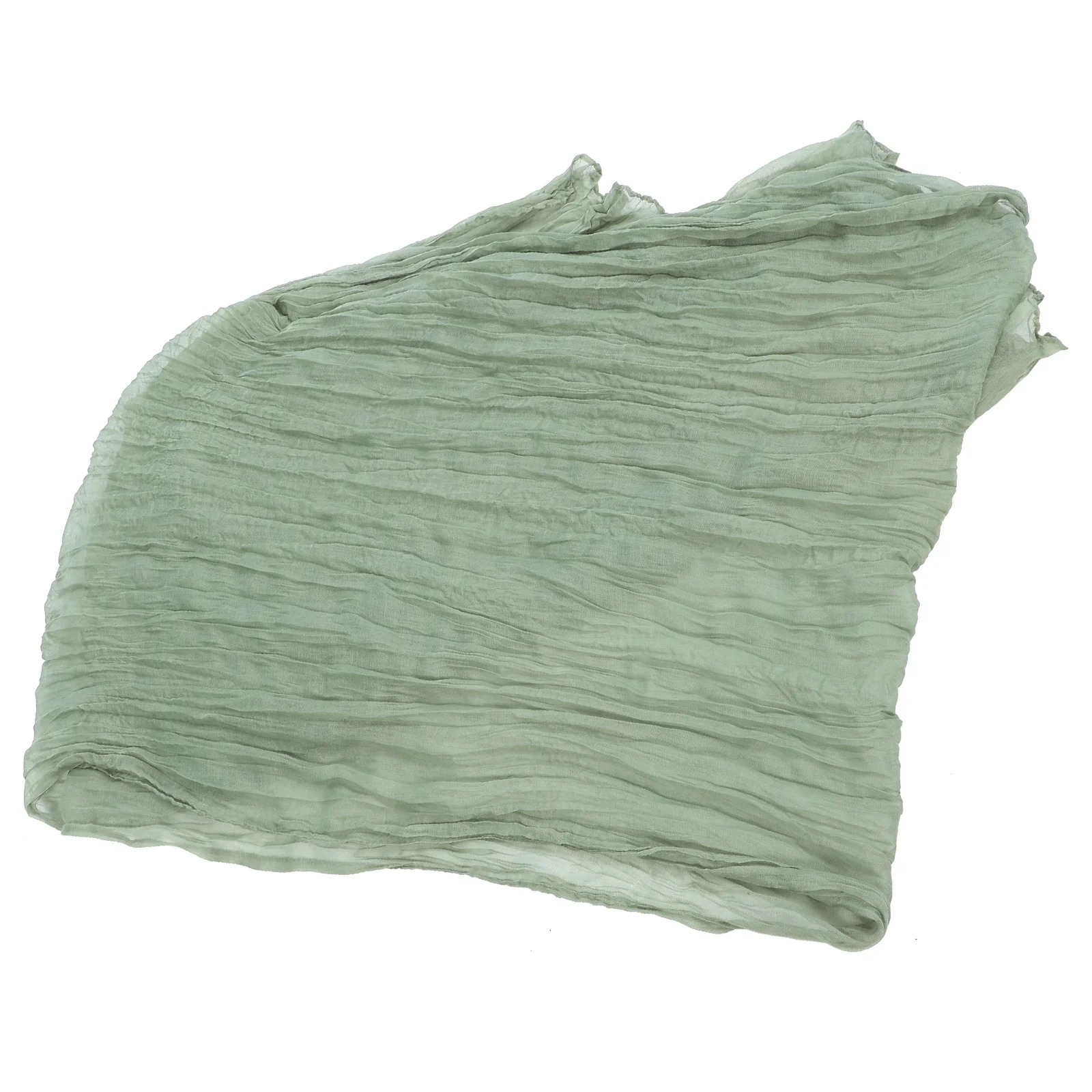 

Comfortable Soft Tablecloth Pleated Decorative Wedding Party Festival Table Runner Decor Table Runner Party Decor