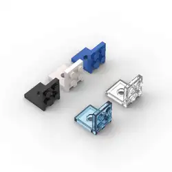 MOC 10PCS 3956 Bracket 2x2-2x2 Building Blocks With 2 Holes Support Stand Bricks Particle Puzzle Toy Children Birthday Kid Gift