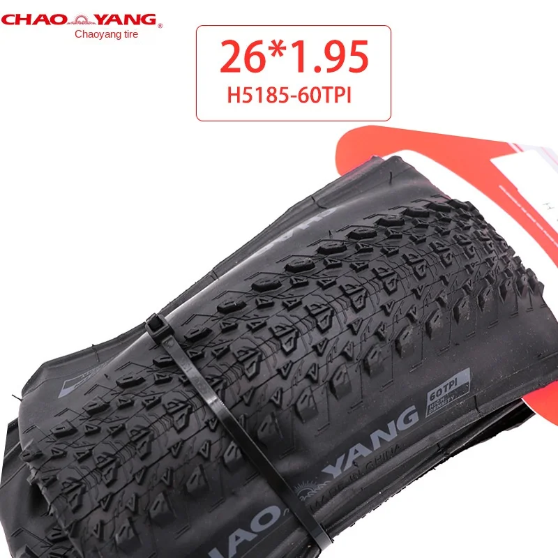 Chaoyang Mountain Bike Tire H5185 26 27.5 29 Inch 1.95 Folding Anti-stab Bicycle Bicycle Tire