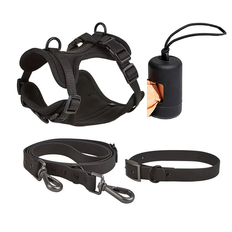 

Pet New Same Style Dog Chest and Back Anti Bite Waterproof Dog Chest and Back Strap PVC Traction Rope Dog Rope