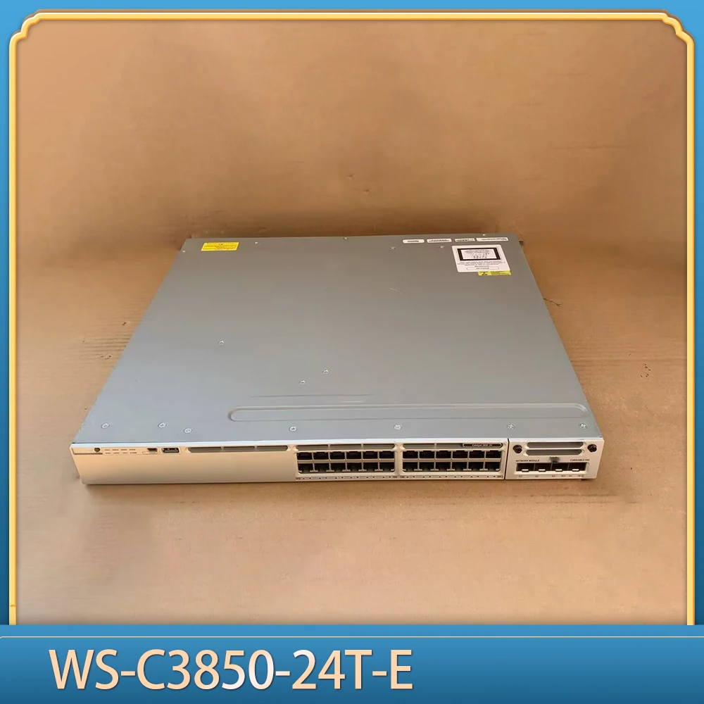 For Cisco 24-Port Gigabit Switch WS-C3850-24T-E