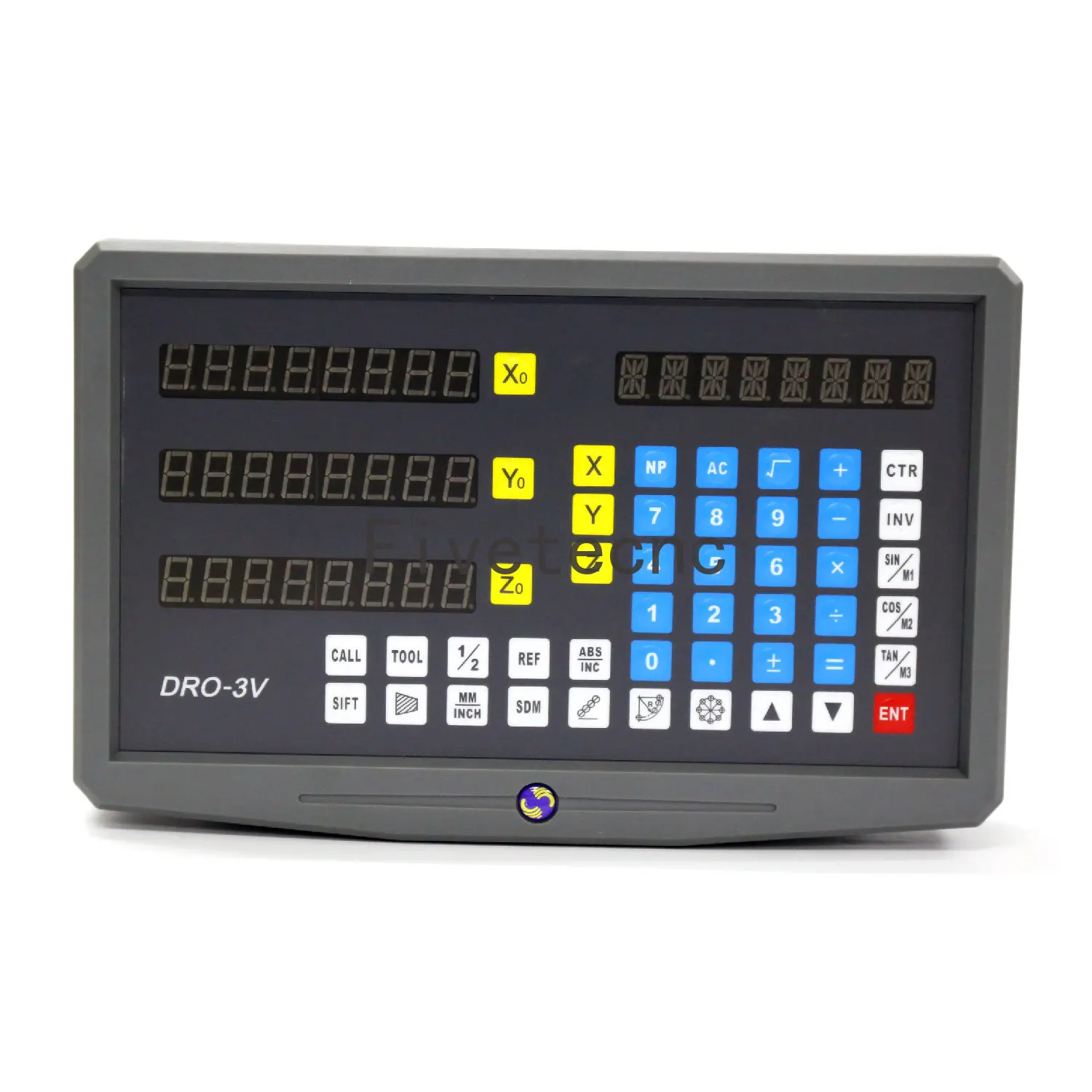 Imagem -06 - Dro Universal Eixo Digital Readout Fresagem Torno Dro 110v 220v Display Contador Tela Monitor Indicador Eixos