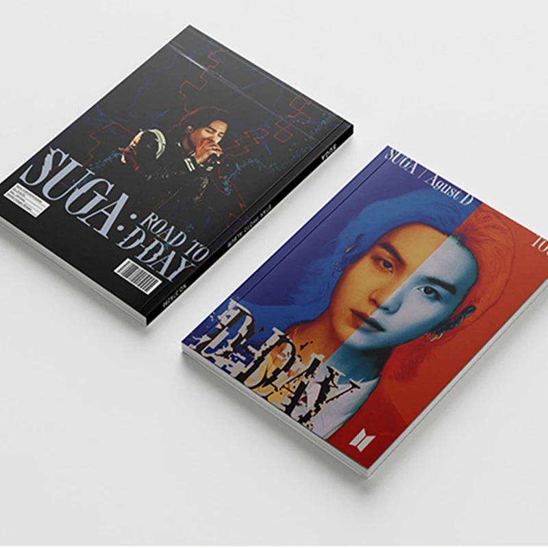 Kpop New Album D-DAY Photo Books Poster Postcard Print Picture Collection For Fans Collectible Card Gift