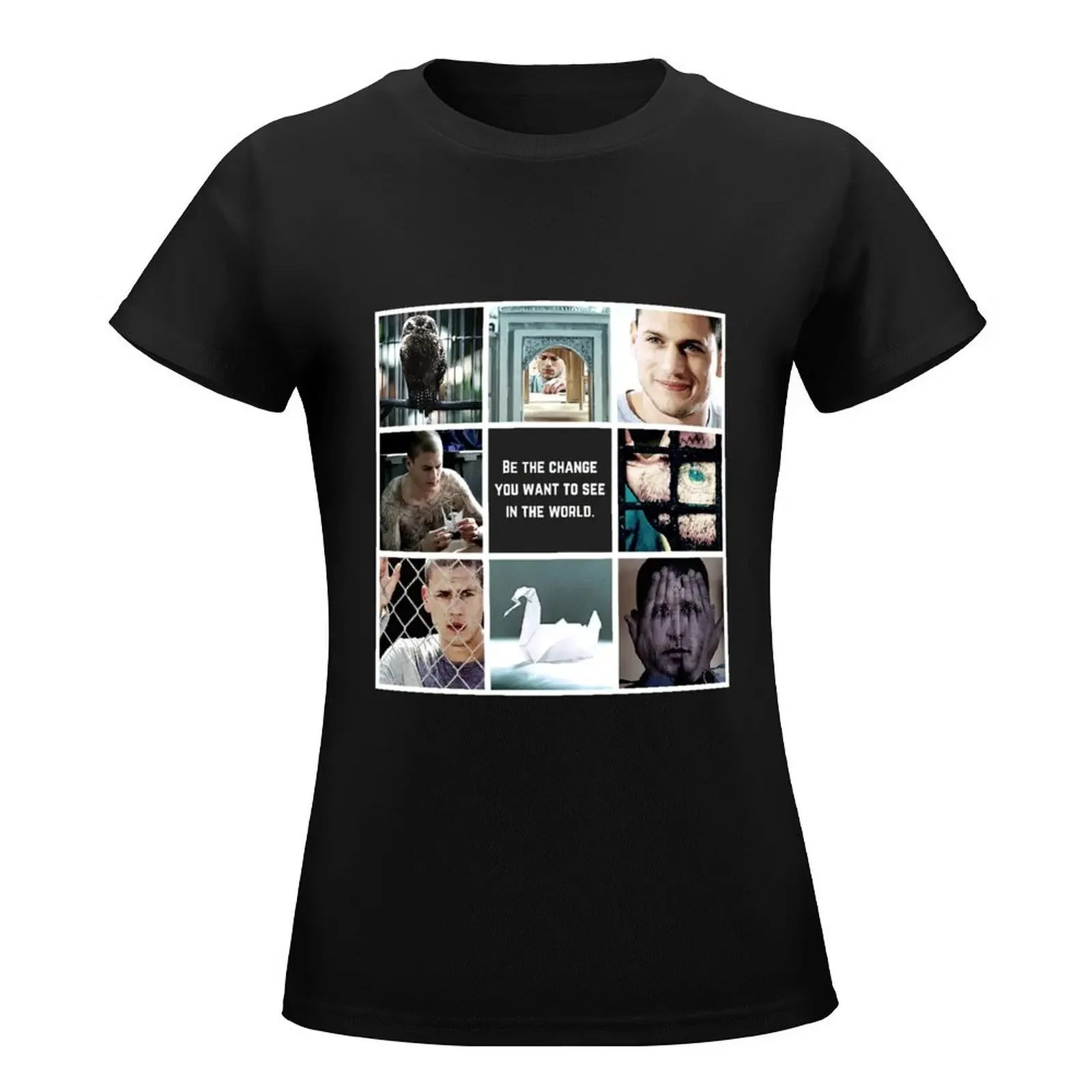 Aesthetic: Michael Scofield T-Shirt Aesthetic clothing Blouse Woman fashion