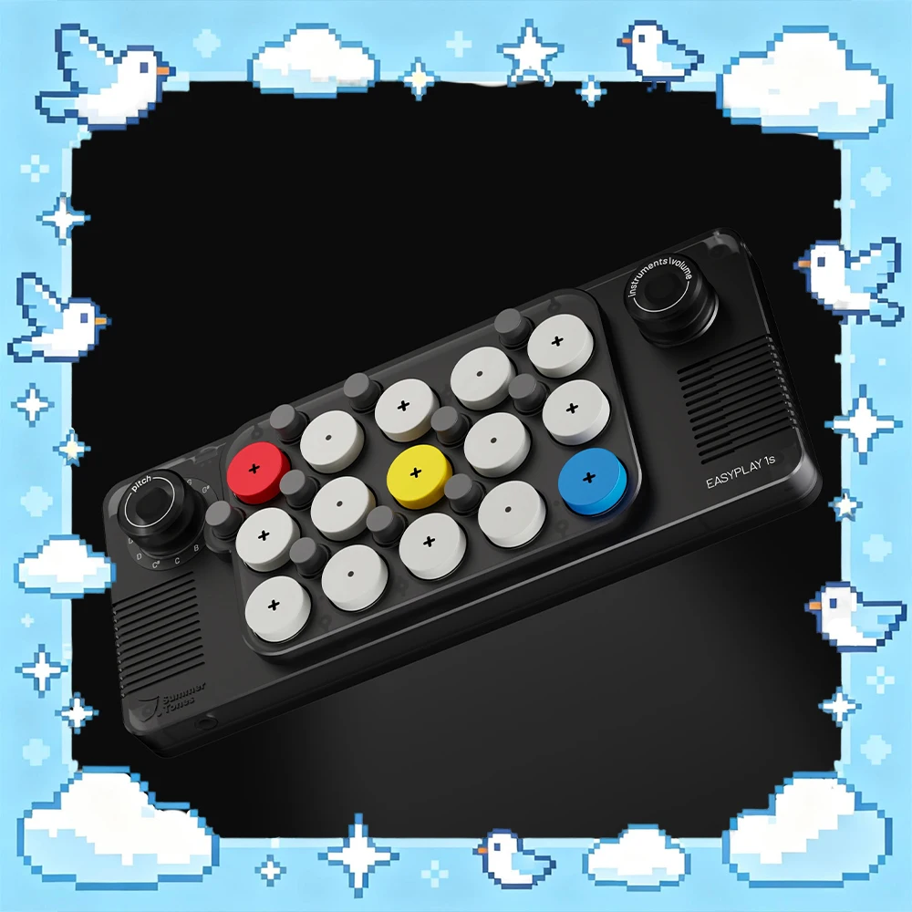 Cubyfun dzq5481 Music Keyboard 25 Kinds Of Musical Instrument Timbre Can Be Selected Entertainment Keyboard Pc Accessories Gifts