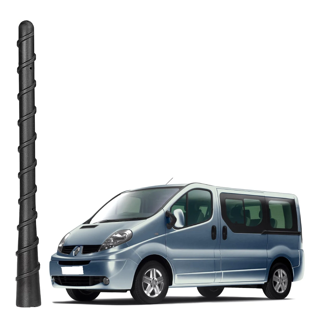 

​7.2-Inch Rubber Car Antenna Fits Renault Trafic Am/Fm Roof Mast- Easy Install 2018 2017 2016 20152014 2013 2012 2011 2010-2000