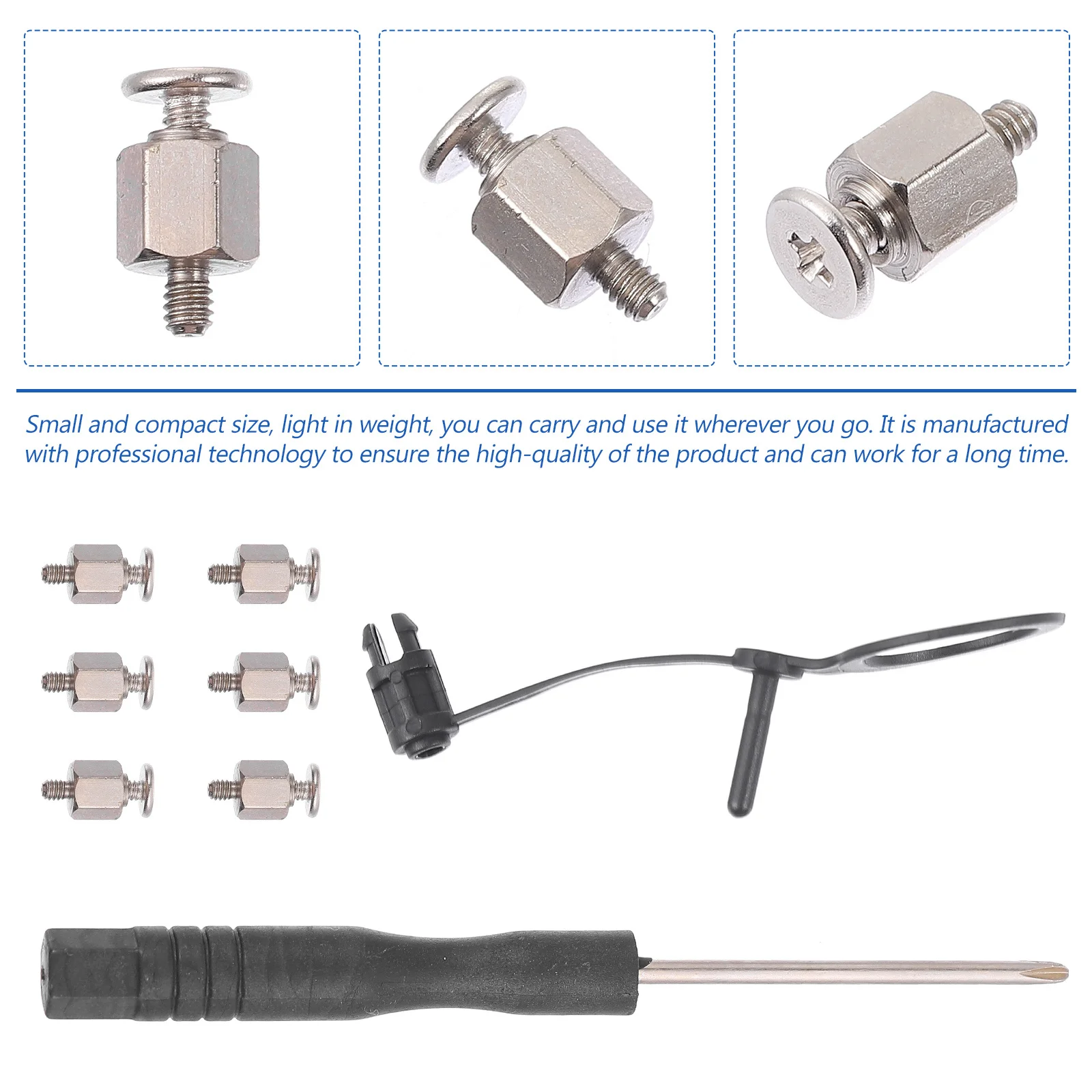 

1 set 1 Set M.2 Ssd Screw Kit Standoff Mounting Hardware For Laptop Notebook Repair Diy Computer Accessory Ssd Hard Disk