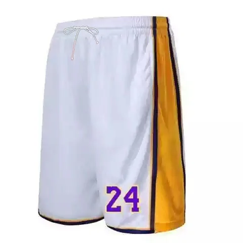 Sommer-Bestseller Herren Vertikaler Stern-Print Seitenstreifen Mesh Basketball-Shorts Schnelltrocknende Weiße Sport-Workout Fünf-Punkt-Shorts – Detail 6