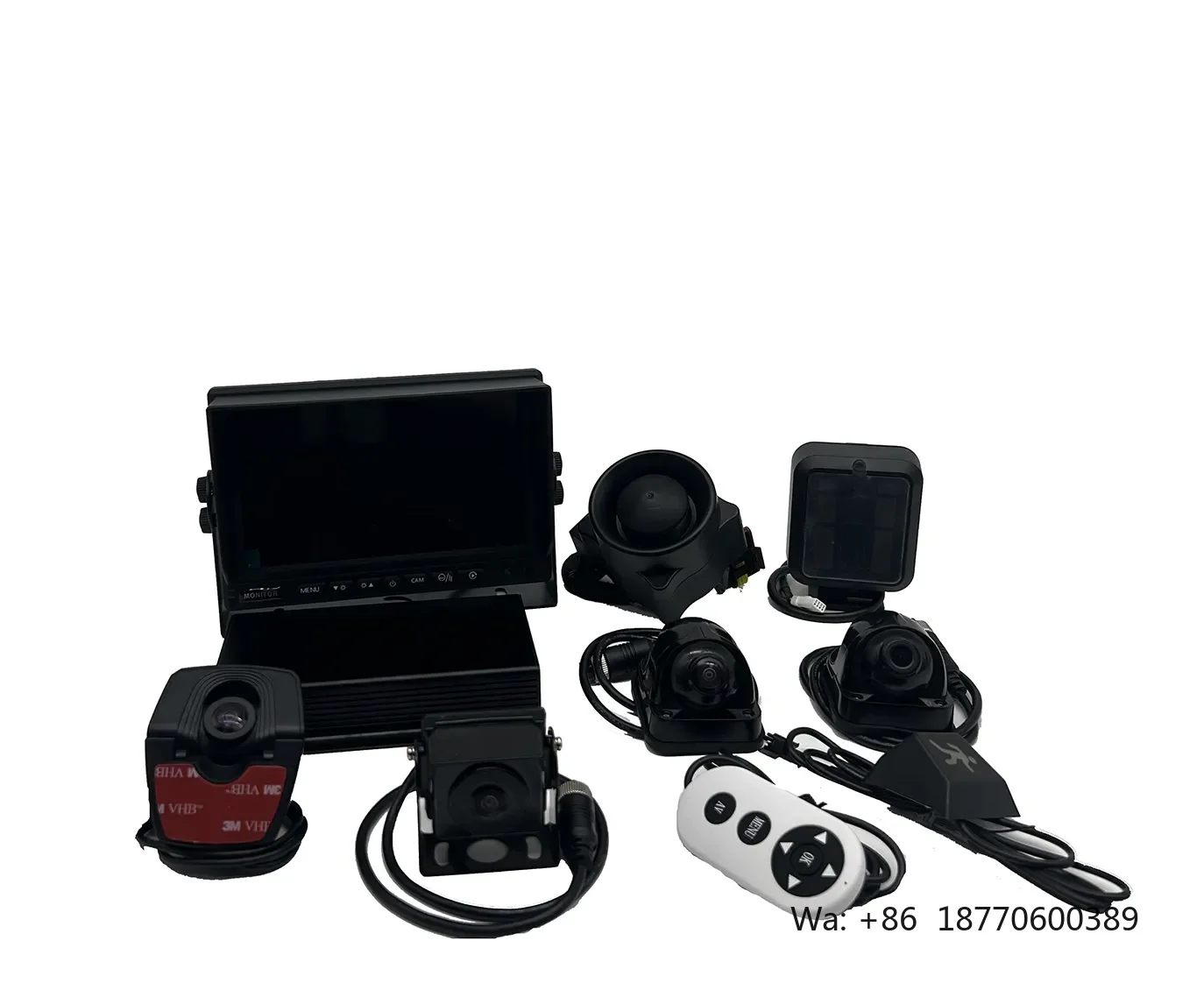 PSS AI Camera 4 Channel Camera System UNECE R151&159 DVS 2024 MOIS & BSIS System TFL for Fleet Truck Bus