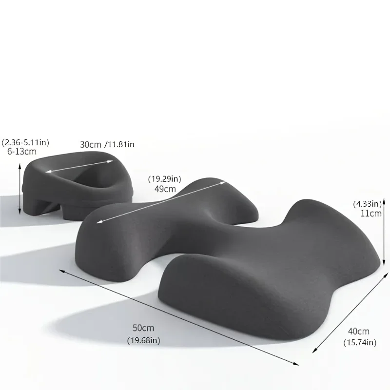 Beauty Bed Pillow Set, Skin‑friendly and Soft Surface with No Pressure Marks, Balanced Support for Shoulders and Abdomen, Prone‑