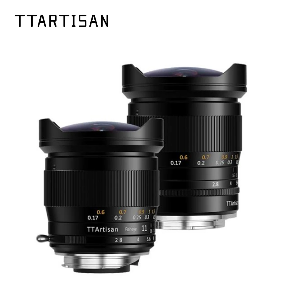 

TTArtisan 11mm F2.8 Full Frame Fisheye Wide Angle Lens for Sony E Mount Canon Fujifilm Nikon Leica Sigma Lumix Mirrorless Camera