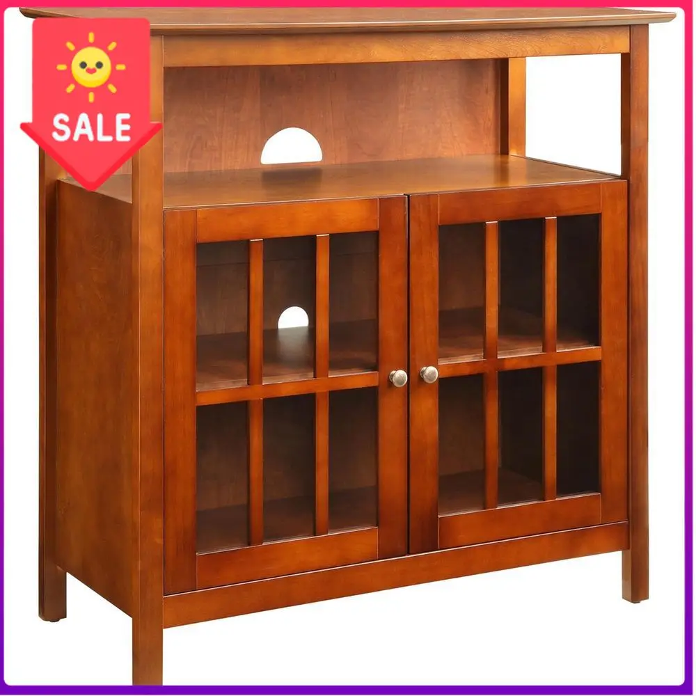 

Бестселлер: Тумба под телевизор Highboy 36 дюймов для ТВ 36-40 дюймов, шкаф для хранения, для столовой или гостиной, консольный столик для прихожей с полками