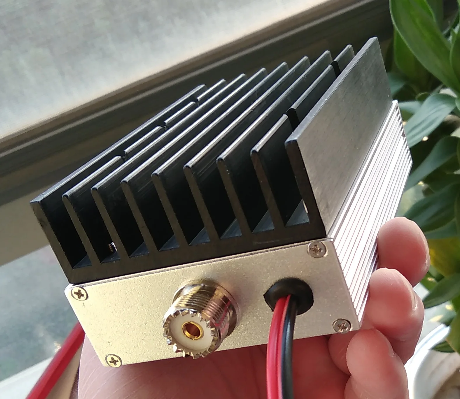 45W UHF 400M-470MHZ RF Power Amplifier For Walkie Talkie Digital DMR DPMR P25 C4FM SFK  and Analog Signal