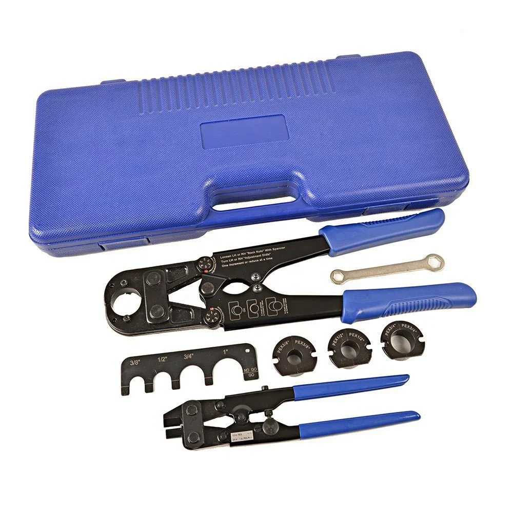

New Pex Crimping Tool Pex Pipe Tool Sets Pipe Fitting Crimper Sets for Hot Sales