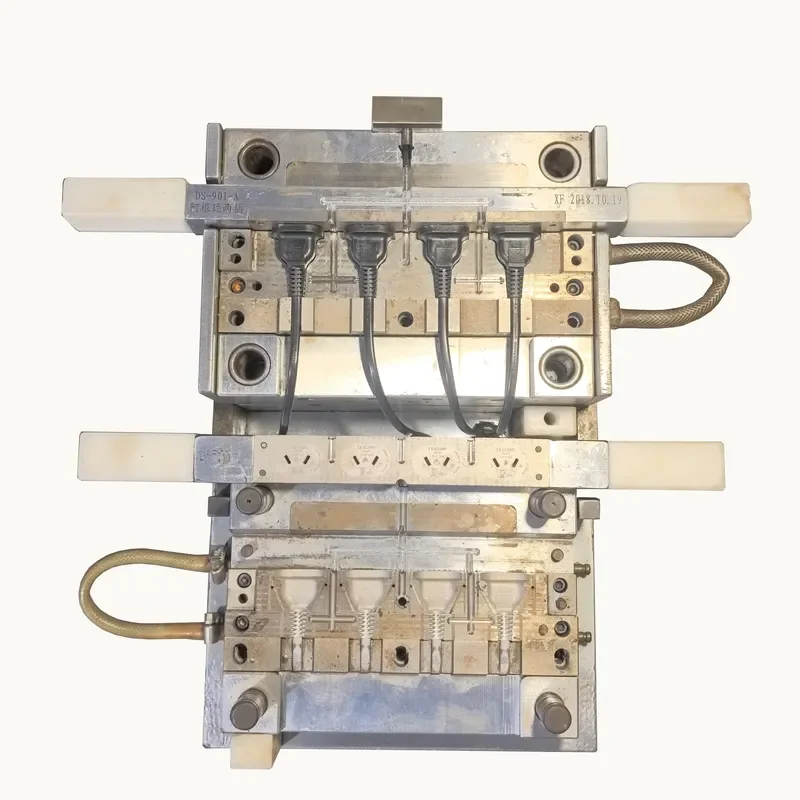 Power Plug Mould 2-Pin AC Electric Cable Wire Connector Customised Factory Plug Mold