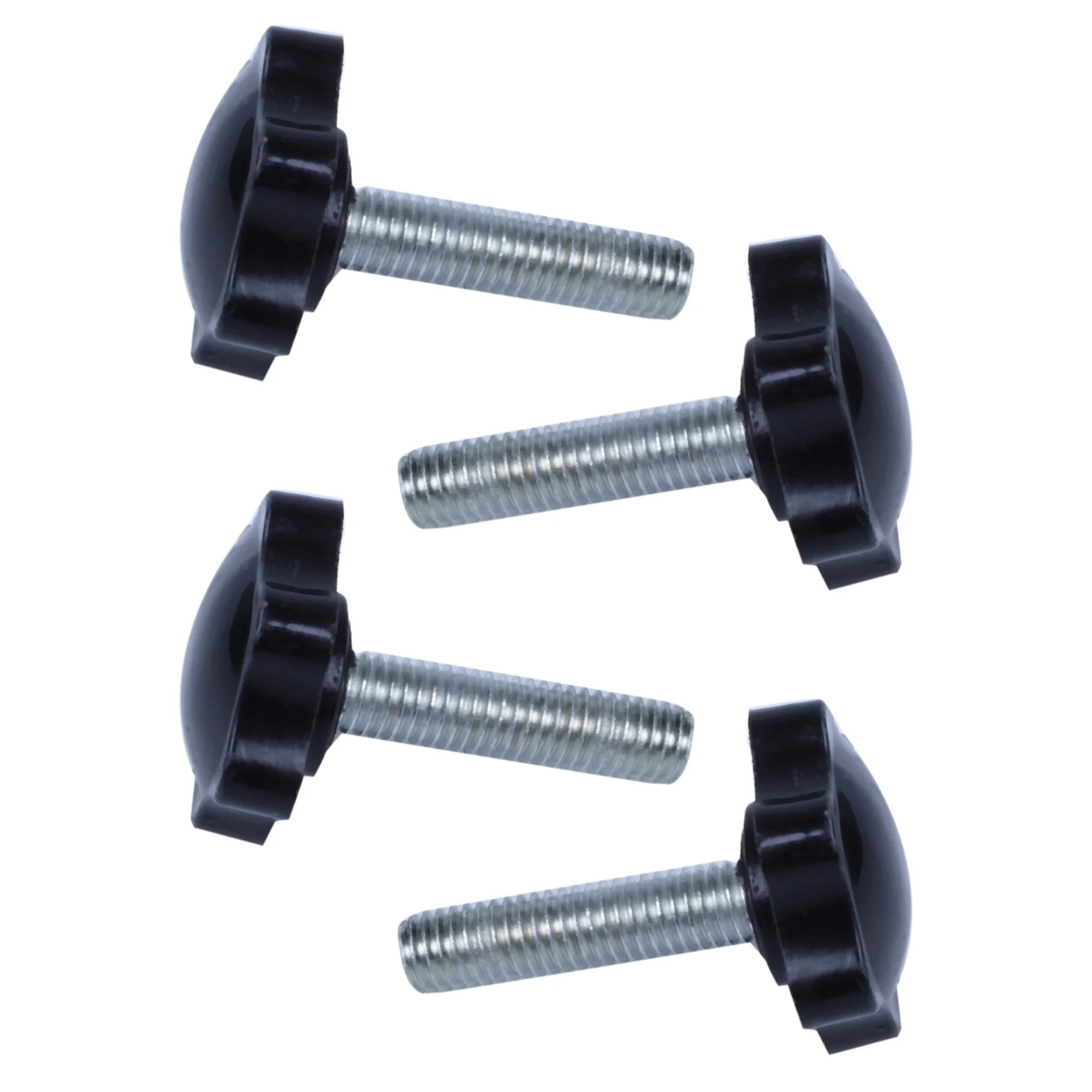 

A53Q-4 Pcs M8 X 30Mm Male Thread 32Mm Star Head Clamping Knob Black