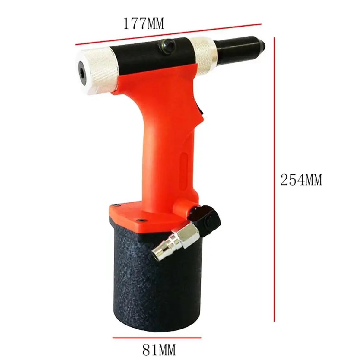 Pneumatic Core-Pulling Rivet QualiLightweight Industrial Air Riveters Pneumatic Blind Rivets 2.4 3.2 4.0 4.8MM