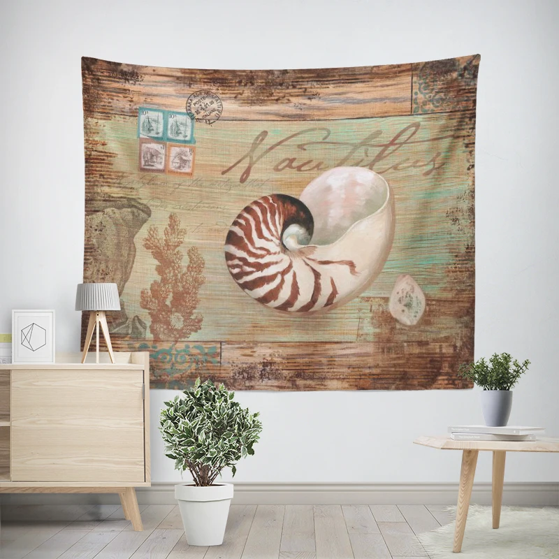 Modern Wall Decoration Aesthetics Home Hawaii Tapestry Rural Nostalgia Hanging Large Fabric Autumn Bedroom Hanging Fabric