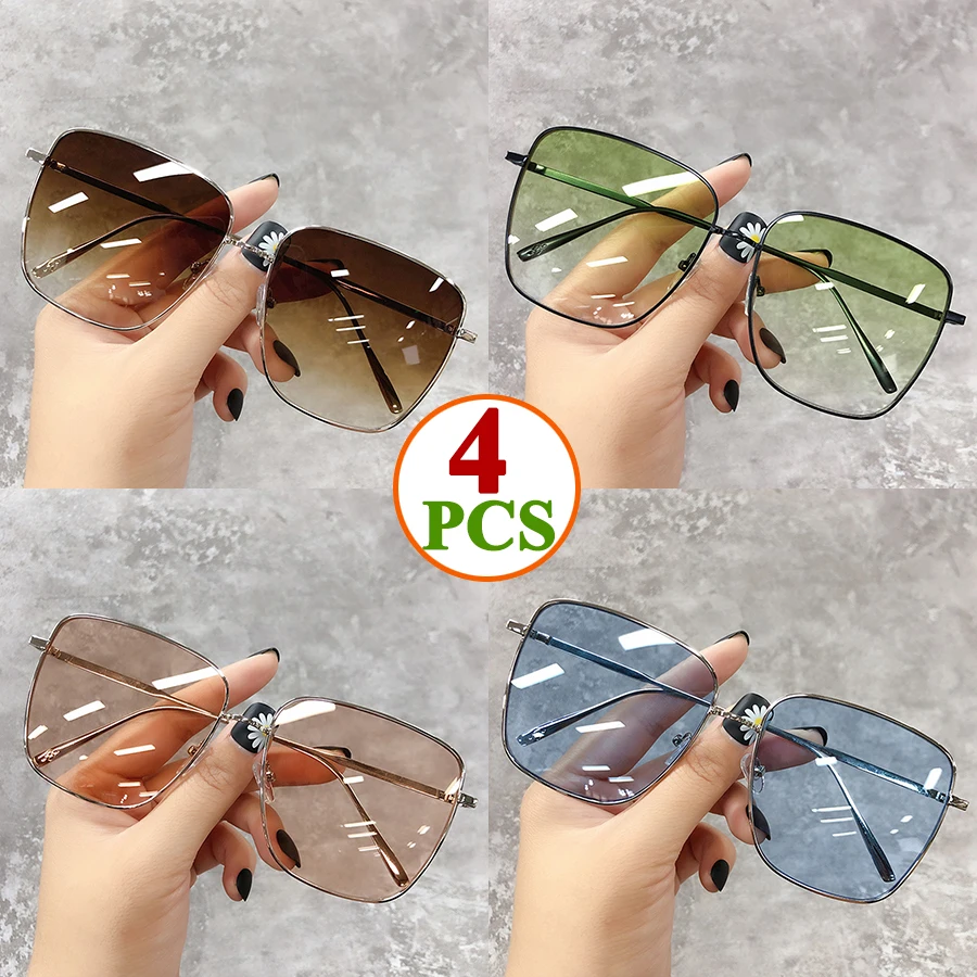 Sonnenbrille Frauen Luxus Platz Männer Fahren Reise Marke Design Gradienten Vintage Sonnenbrille Weibliche Unisex Retro Oculos Neue 2026 – Detail 12