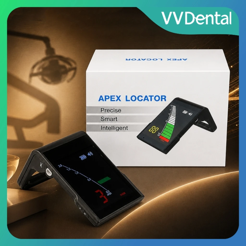 VVDental Endo Apex Locator Root With LCD Screen Canal Measurement Located Automatic Calibratingensures Endodontic Buzzer Alert
