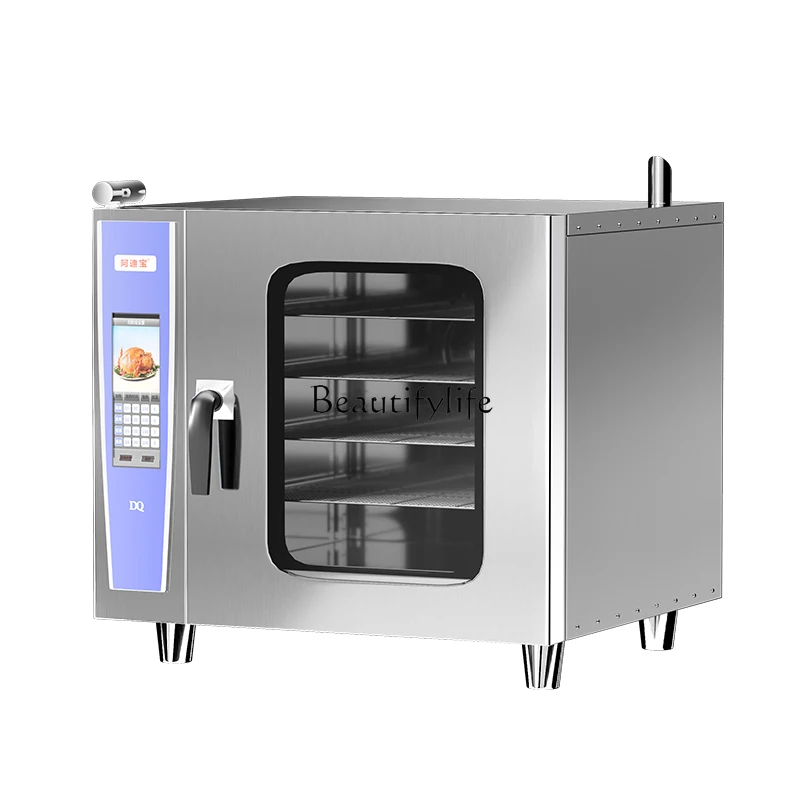 1Universal steam oven commercial automatic cleaning roast duck oven integrated machine