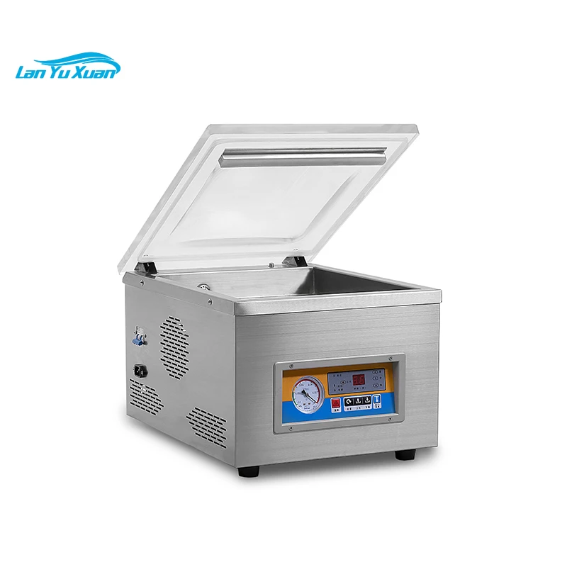 Automatic Food Vegetable Rice Fish Single Vacuum Chamber Sealer Sealing Machine