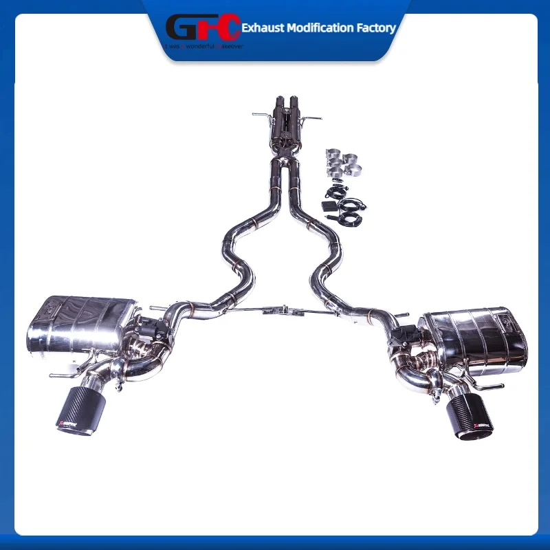 Catback Valvetronic Exhaust Pipe for Range Rover 5.0L 2010-2018 High-Performance Stainless Steel Valve Exhaust Muffler System