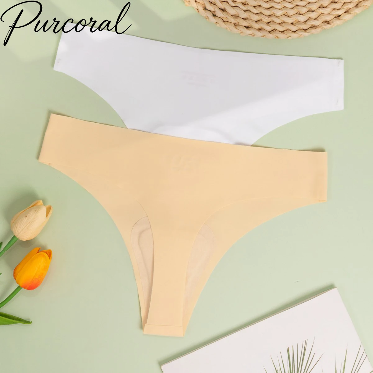 6 Pcs Ice Silk Seamless Anti Awkward Low Waist Underwear 2026 New Sports Yoga Anti Awkward Thread Women Underwearr
