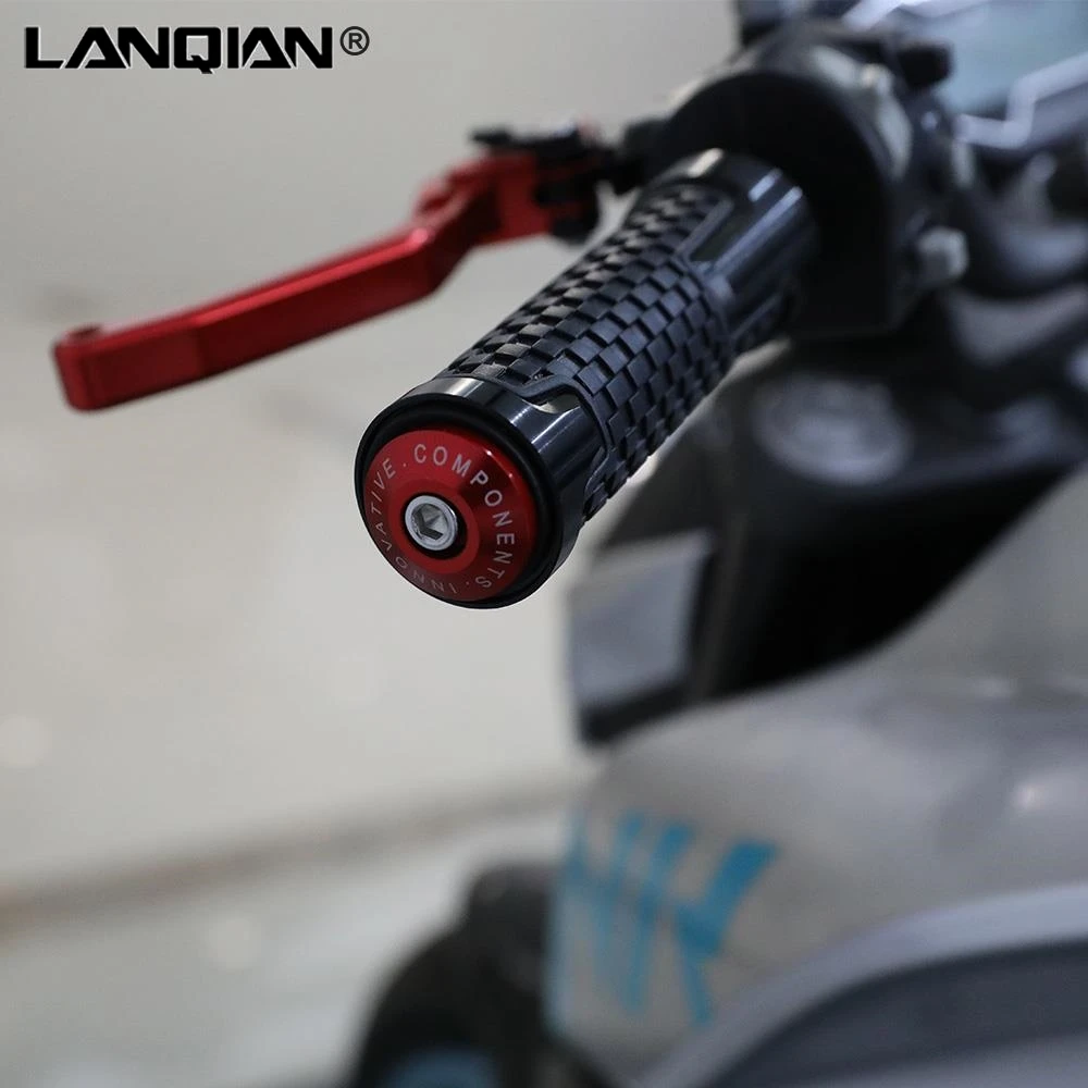 Motorcycle Handle Bar End Weight Handlebar Grips Cap Anti Vibration Silder Plug For HONDA CR 80R 85R 125R 250R 500 CR125 CR250