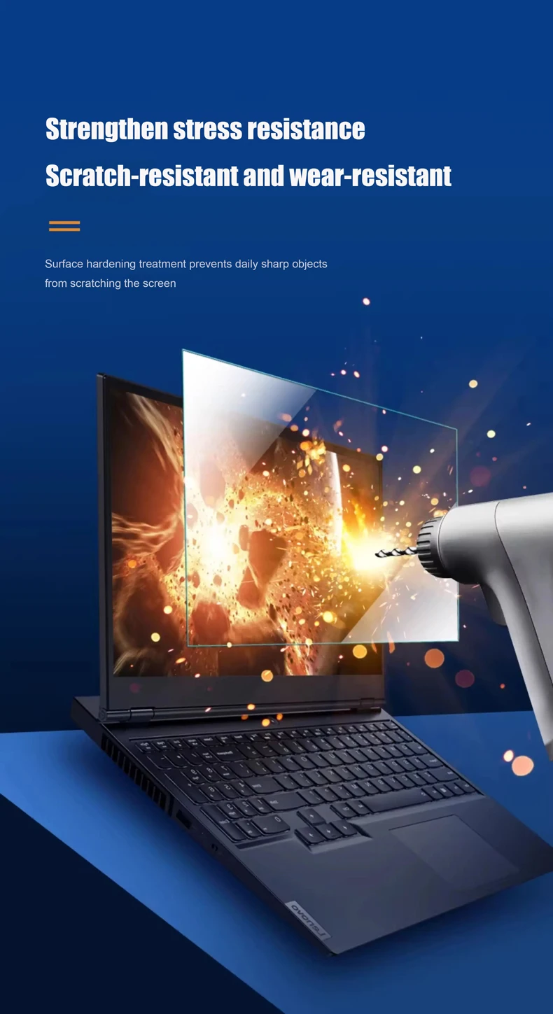 Anti-Blaulicht-Laptop-Bildschirmfolie 13,6/14,6/15,6-Zoll HD Augenschutzfolie Kompatibel mit Lenovo Dell Asus HP – Detail 7