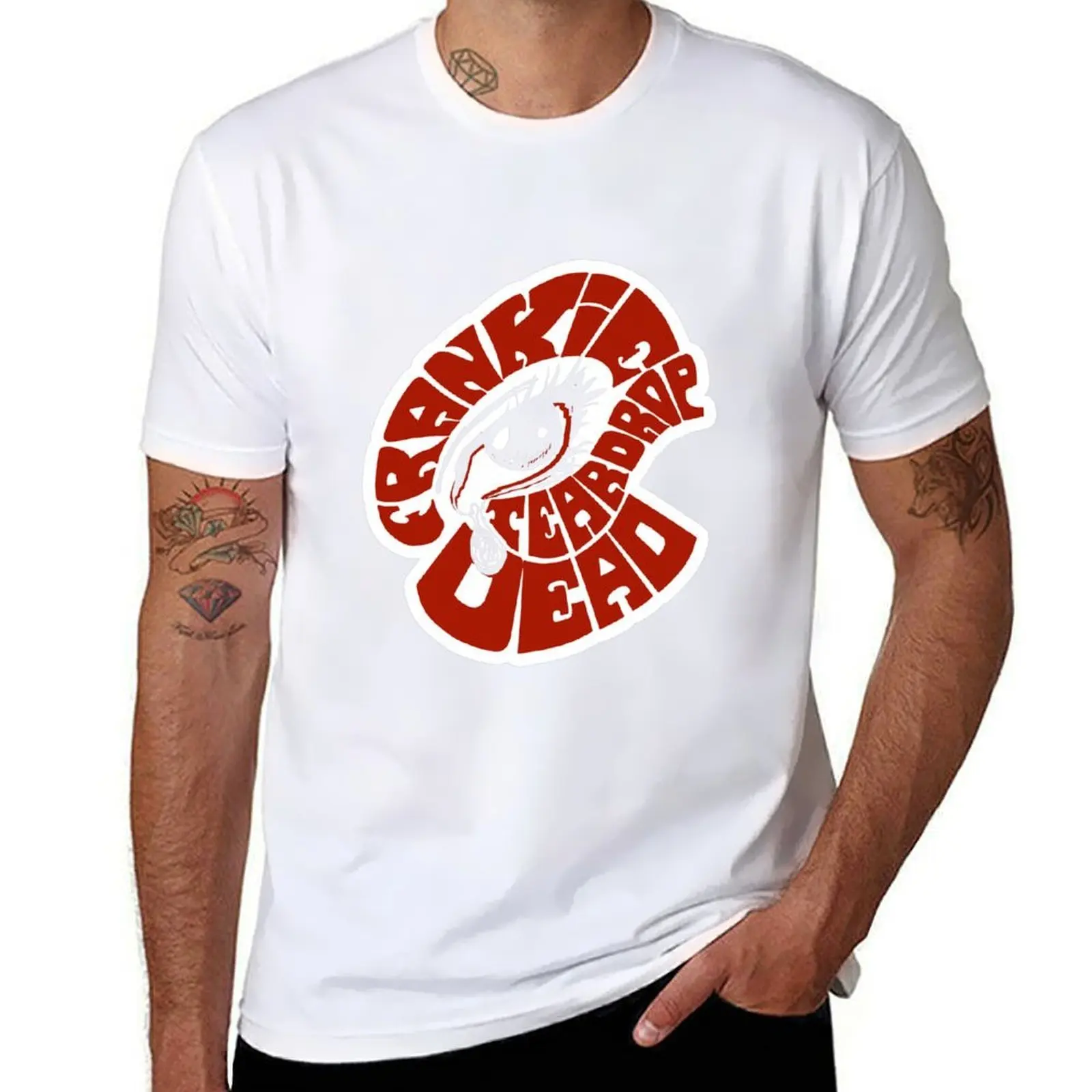 

Frankie Teardrop Dead Darren Grealish Artwork T-Shirt t shirt custom print t shirt man cotton T-Shirt