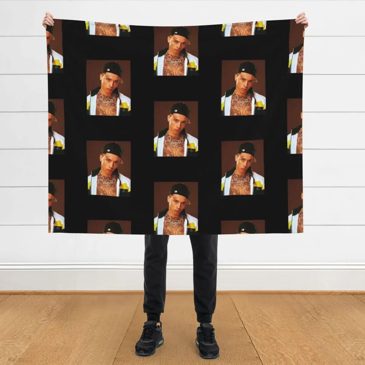 

Central Cee UK Rapper Throw Blanket Heavy Polar Soft Beds Decoratives Blankets
