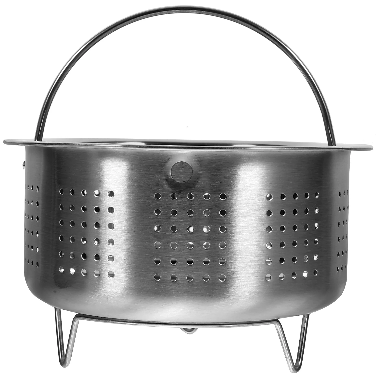 

Stainless Steel Rice Steamer Steaming Basket Kitchen Supplies Metal Large Strainer Colander for Pot Food Baby