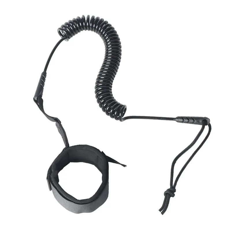 HOES-2X Surfboard Leash Paddle Leash Comfortable Ankle Cuff Elastic Leg Foot Rope Strap Supplies For Surfing Enthusiasts