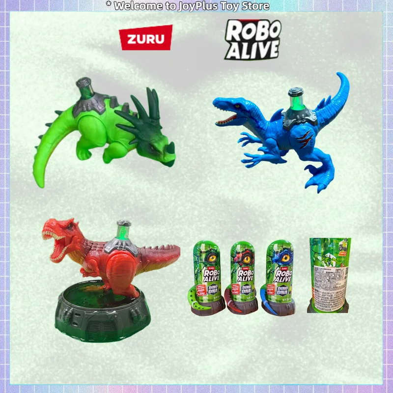 

Zuru Robo Alive Dino Dna Surprise Blind Box Dinosaur Treasure Hunt Dragon Collections Trendy Model Collectible Toy Ideal Gift