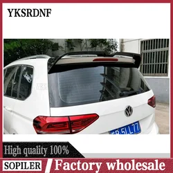 For VW Touran L Spoiler High Quality ABS Material Automotive Rear Wing Primer for Volkswagen Touran L Spoiler Rear Spoiler