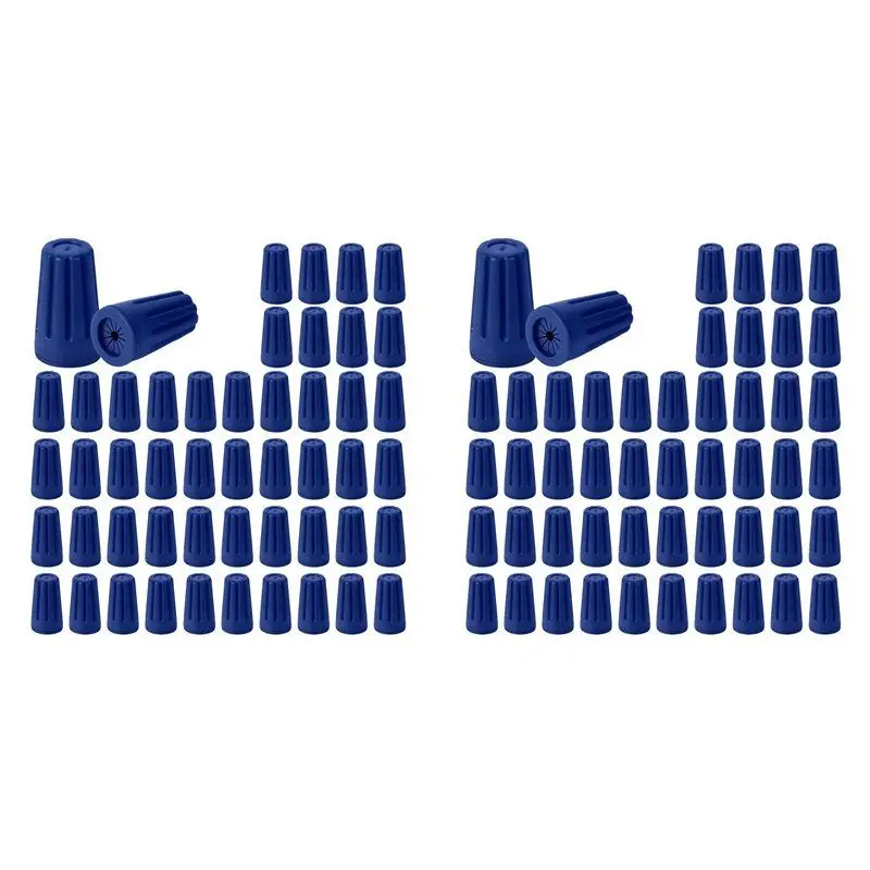 

2025 Hot Style 100Pcs Waterproof Wire Nuts, Outdoor Electrical Wire Connectors For Sprinkler LED Landscape Light Irrigation Valv