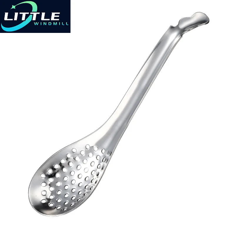 Molecular Cuisine Caviar Spoon Cooking Gadgets Colander Egg Yolk   Kitchen Tools  Accessories