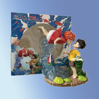 Anime Action Figure Ponyo On The Cliff Figure Ponyo Sousky Seagal Figure Pvc Gk Statue  15cm Model Doll Collection Toy Kid Gift