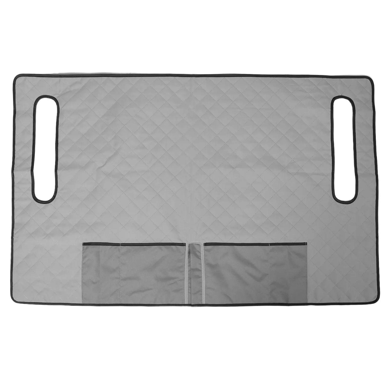 Waterproof Golf Cart Seat Cover with Nonslip Backing and Built-in Storage Pockets 50.4x31.7 Inch Universal Fit for Sightseeing