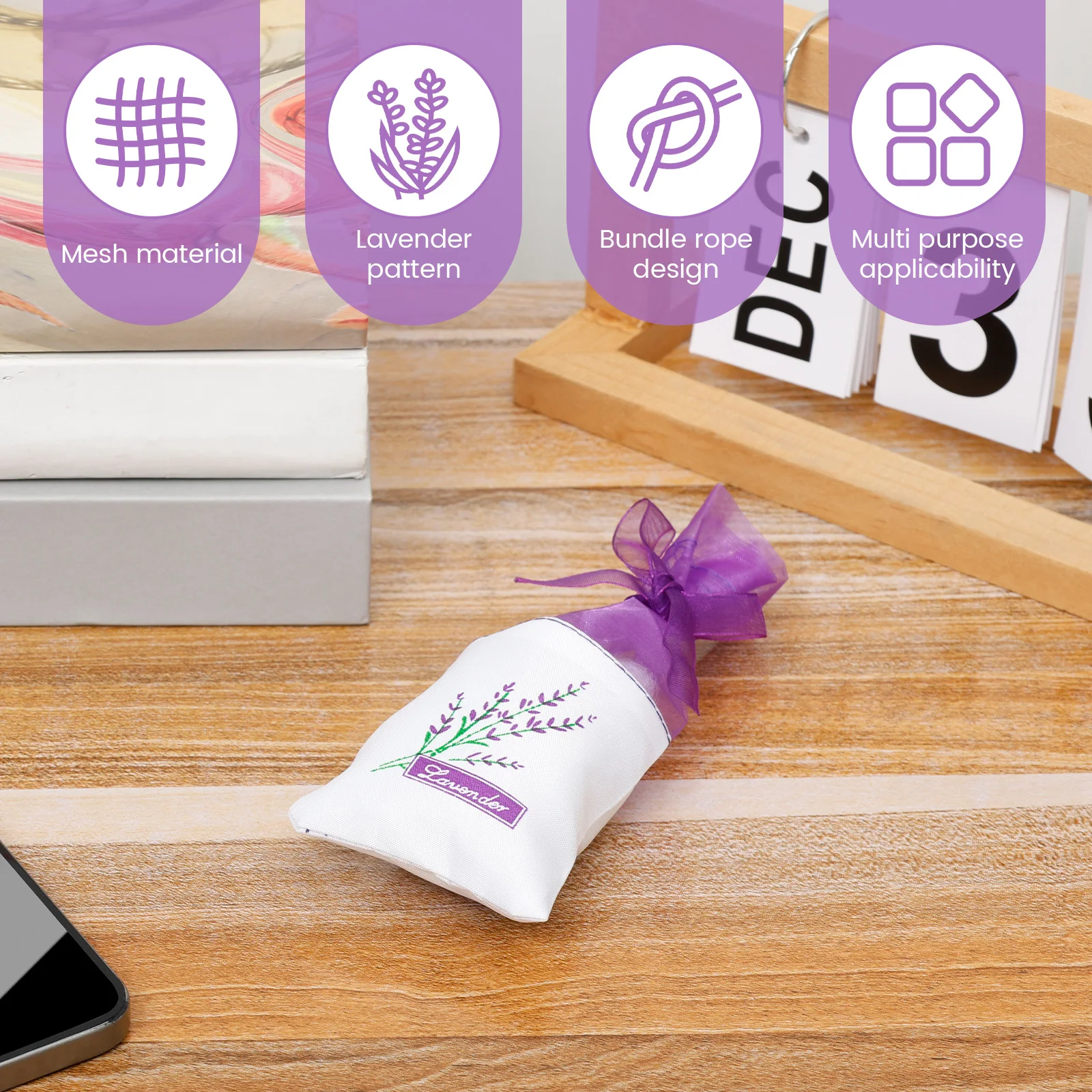 100 قطعة الشاش الخزامى حقيبة فارغة 7x17 سنتيمتر الجافة زهرة حقيبة التخزين مع الرباط إغلاق تنفس التوابل الكيس حقيبة لخزانة الملابس