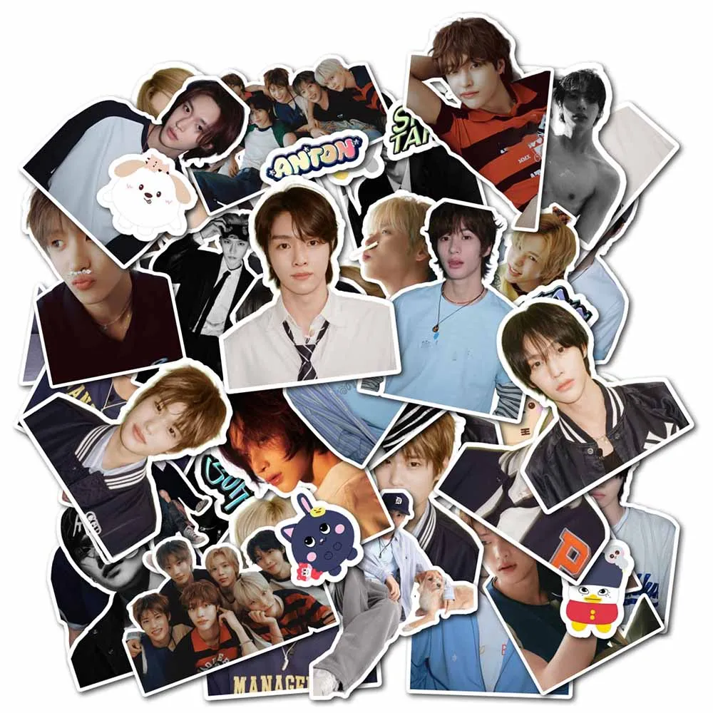 50 шт./компл. Kpop RIIZE ODYSSEY альбом Ins наклейки Wonbin Shotaro Anton самоклеящаяся телефонная чашка для багажа дневник DIY наклейка подарок для фанатов