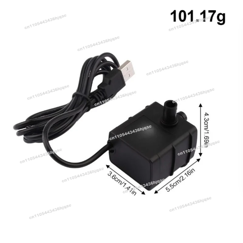 DC5V-24V DC Brushless Small Submersible Pump 12V Solar Water Heater Outlet Booster Silent Usb Water Pump