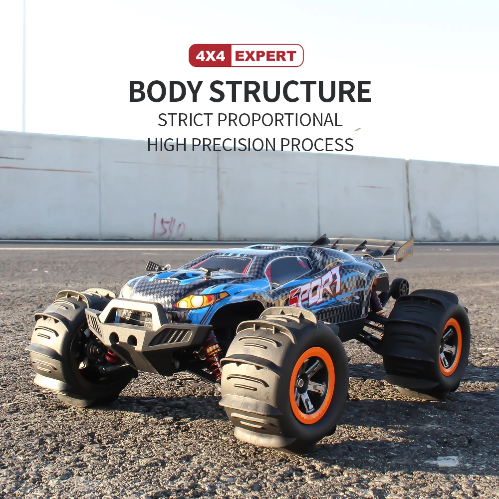 XLF F10 RC Car 2.4G 4WD High Speed 60 KM/h 1:12 Brushless Motor RC Racing Car Climbing Car Drift Off Road Vehicle Gift Toy