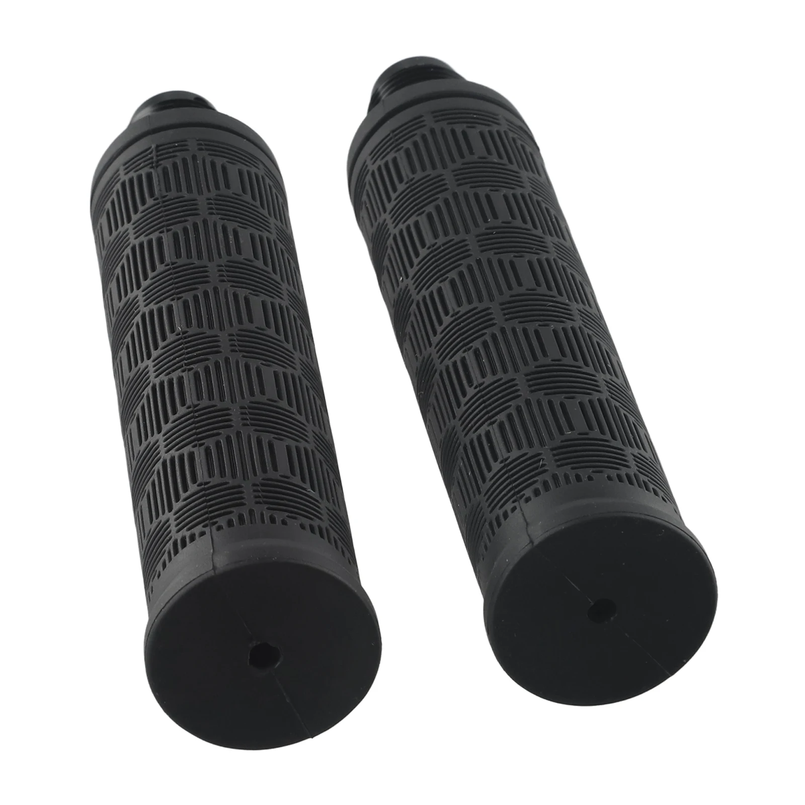

Practical Durable For HX X7 X8 X9 Electric Scooter Handlebar Grip Black Hot Sale Rubber 143*33mm Aluminium Alloy