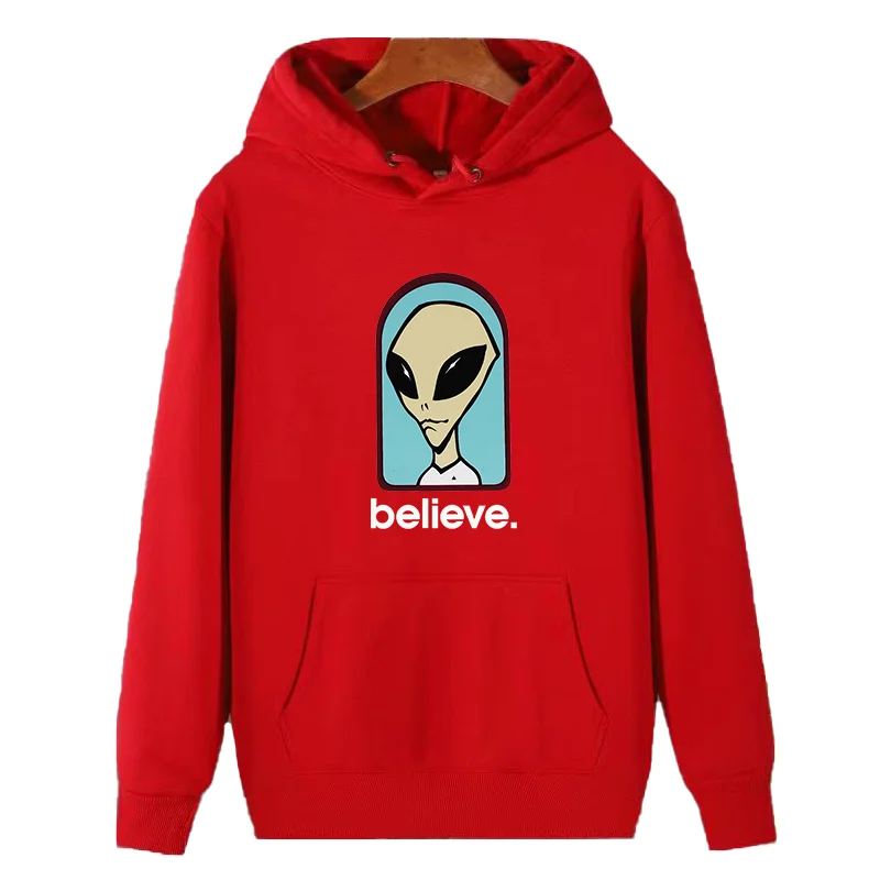 Alien Workshop Believe Speed Way Unisex Classic graphic Hooded Shirt winter thick sweater hoodie fleece hoodie Men's sportswear