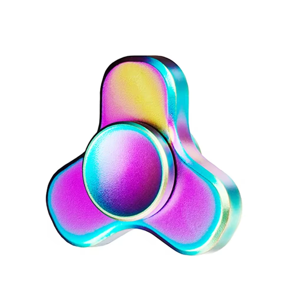 Mini Fidget Spinner Alloy EDC Spinning Top Stress Reliever Anti-Stress Toy Gyroscope for Children with ADHD