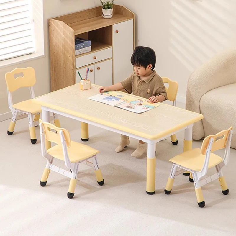 Kids Study Table Classroom Room Desks Girl Children Chairs Set Student Desk Child Preschool Mesas Infantiles Elementary School