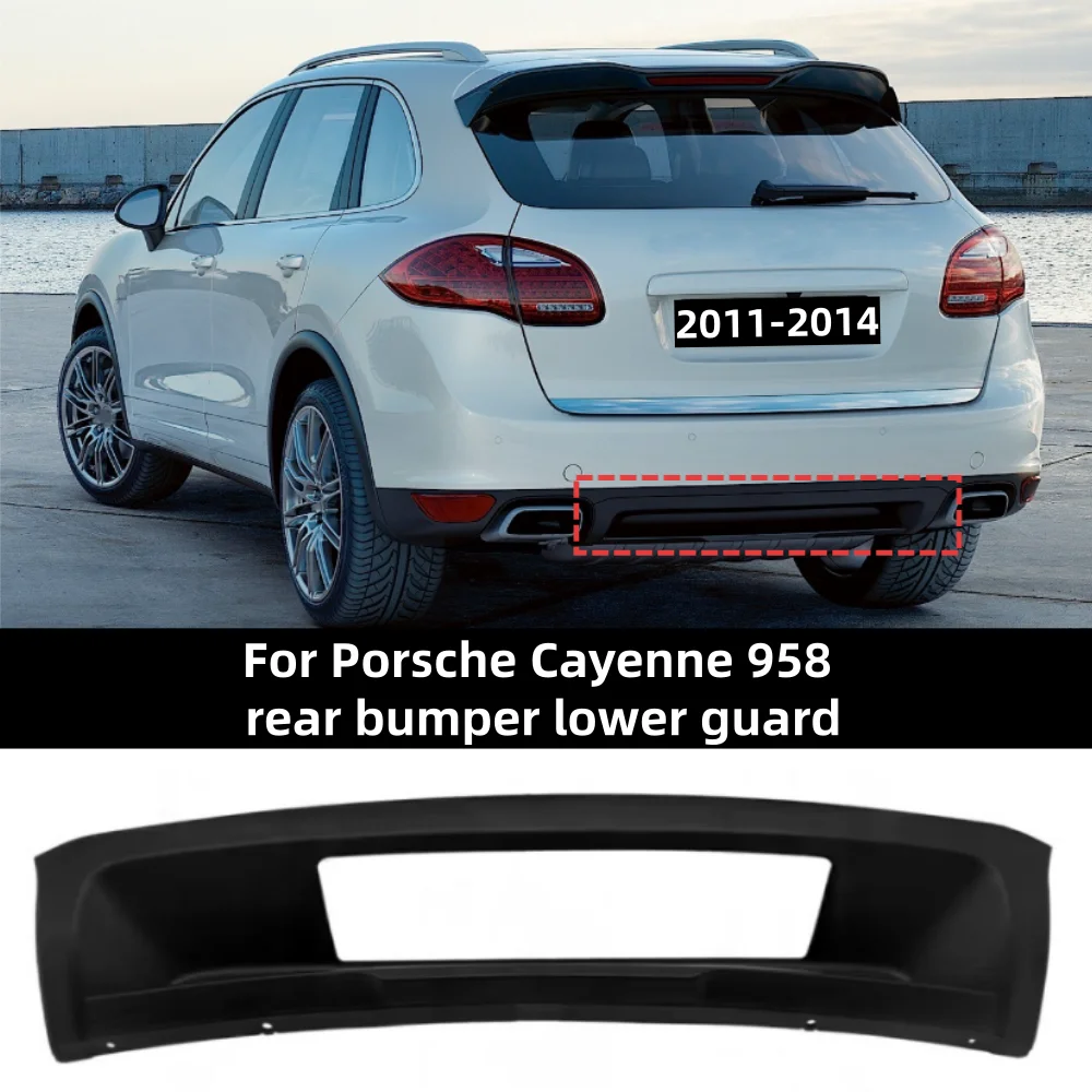 

Для Porsche Cayenne 958 2011-2014 нижняя защитная пластина заднего бампера автомобиля OE: 95850583401